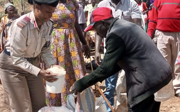 State Disburses Relief Food To Vulnerable Residents In West Pokot